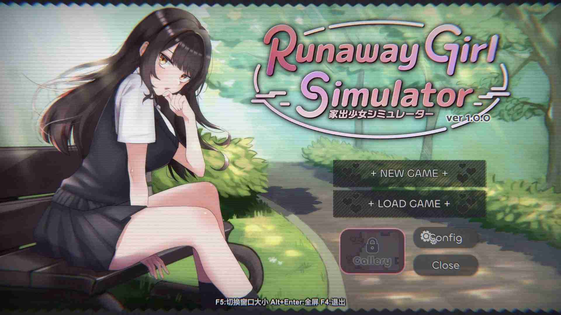【互动SLG/中文/动态】家出少女模拟器 官方中文版【新作/1.7G】